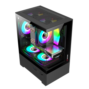 Thùng máy Magic MIX - Đen | Micro ATX, không kèm fan